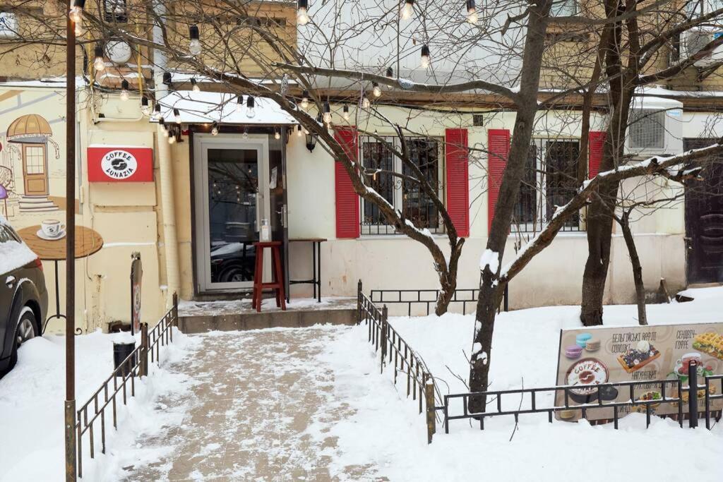 Apartment Near Bessarabsky Square Kiev Buitenkant foto